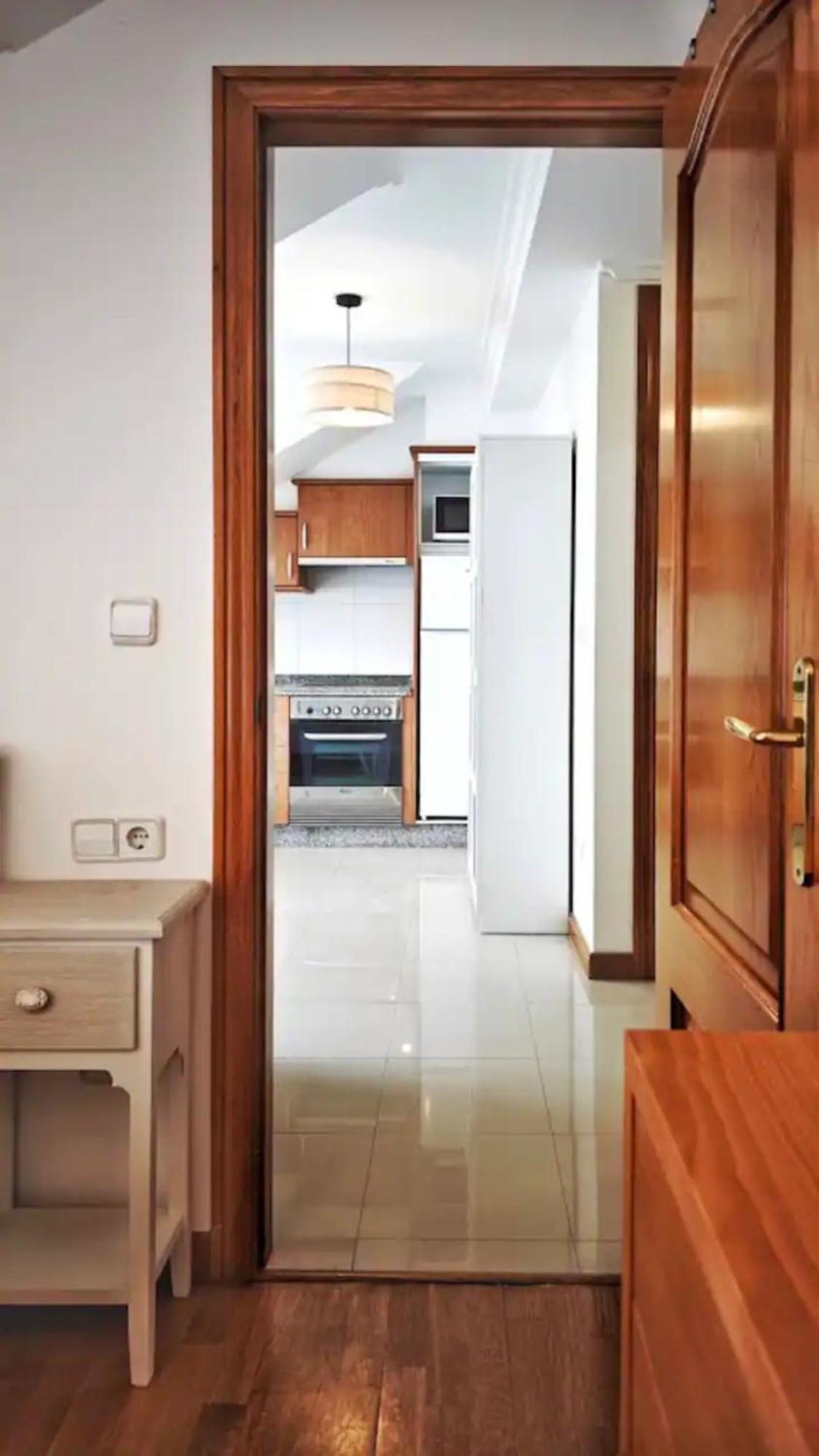 Апартаменты Desconectaengalicia Atico Terraza Playa Panadeira Санхенхо Экстерьер фото